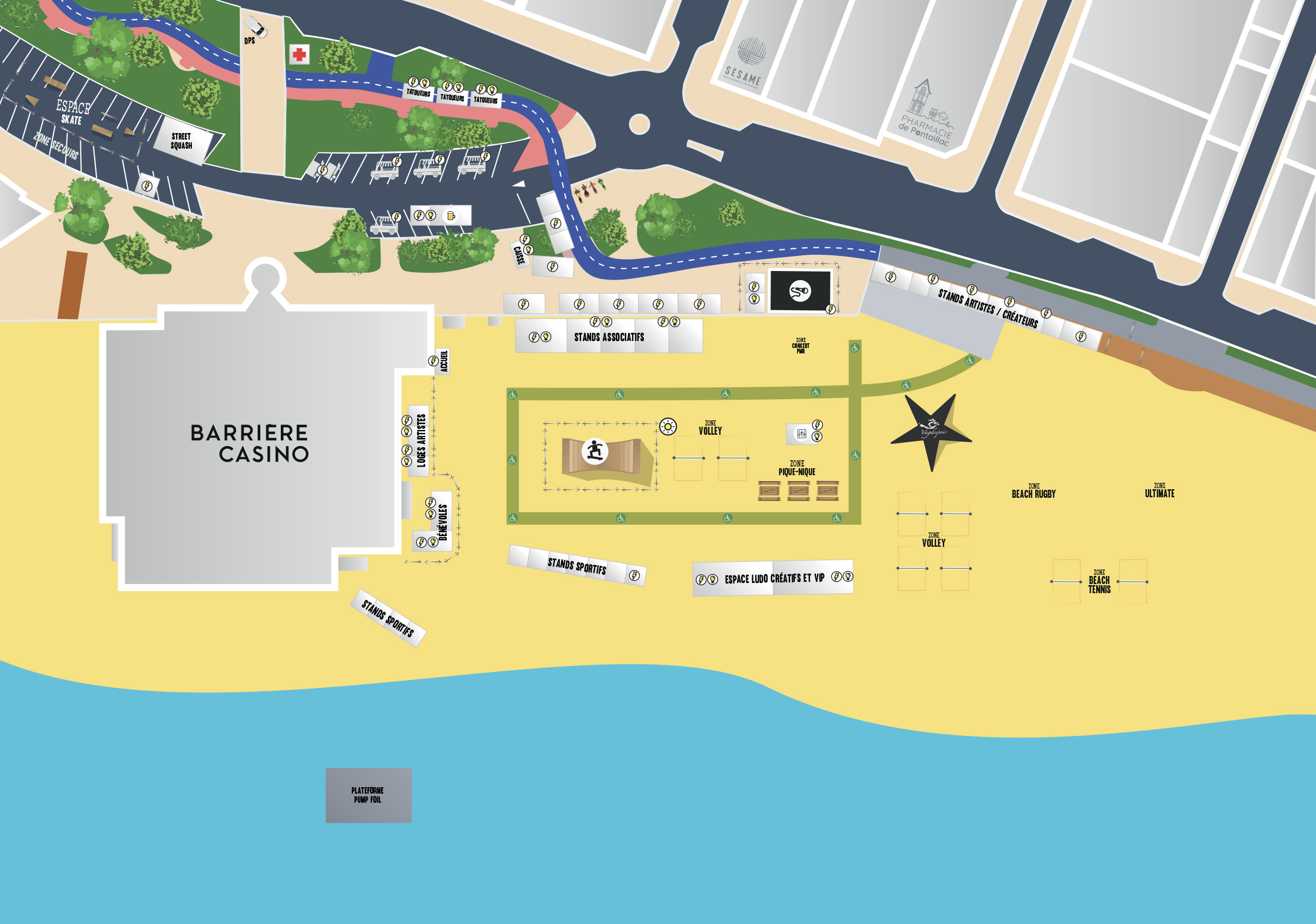 Week End de la glisse - Plan 2026